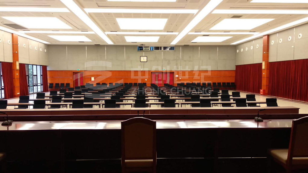 深圳市機關事務管理局辦公樓會議室-背面照