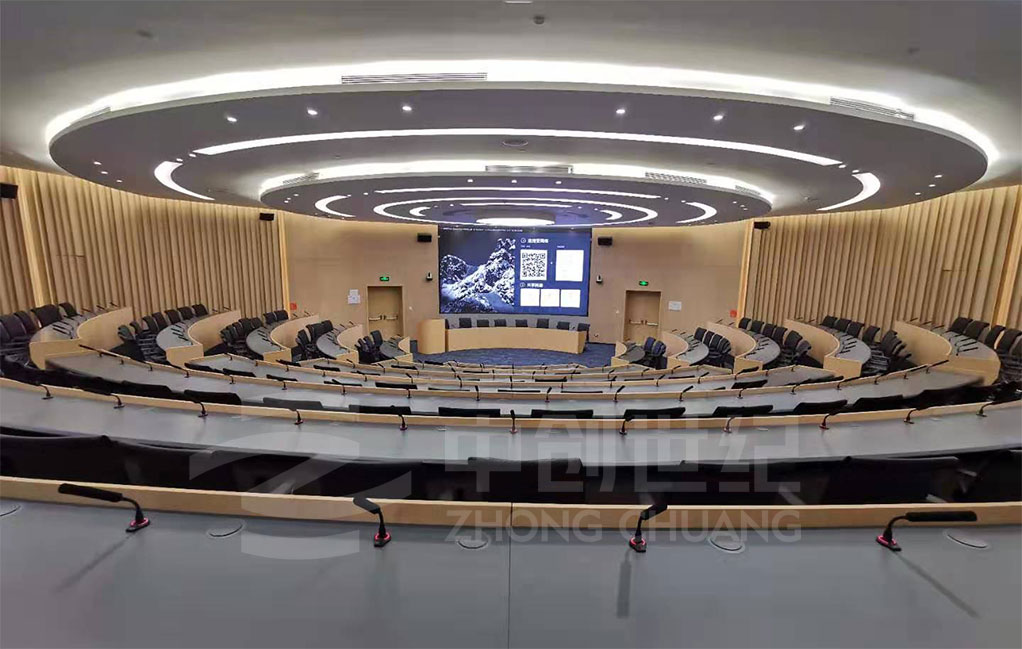 南科大報告廳-正視圖 南科大報告廳-正視圖