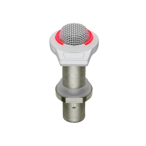 鐵三角 ES947/LED 單指向性界面話筒-白色-紅色led款